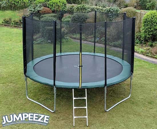 Jumpeeze Green 12ft trampoline package Free Postage