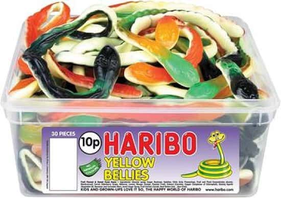 Yellow bellies tub - 24 count
