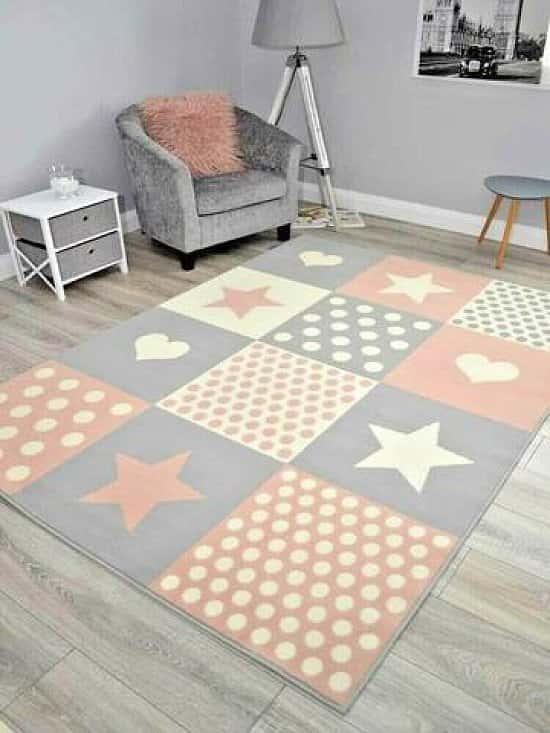 Trend star spots rug