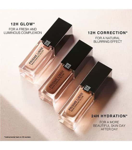 NEW - Shop Givenchy Beauty at Boots: Prisme Libre Skin-Caring Glow Foundation, £40.00!