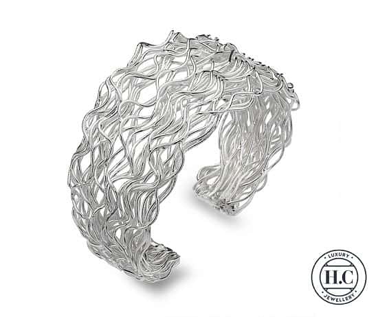 GORGEOUS SILVER BANGLES FROM CALLIBEAU JEWELLERY