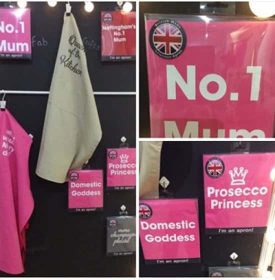 Get your Mother's Day apron before stocks run out!   From £16. Great quality cotton, made in Britain