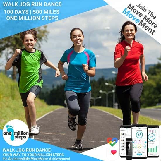 £19.99 (40% OFF) Million Steps Challenge with Bluetooth Sports Tracker