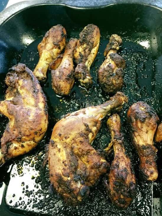 More jerk chicken just been freshly made, jerk chicken wraps are our best sellers! Only £3.50