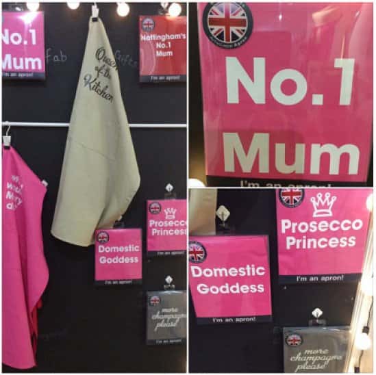 Get your Mother's Day apron before stocks run out!  From £16. Great quality cotton, made in Britain.