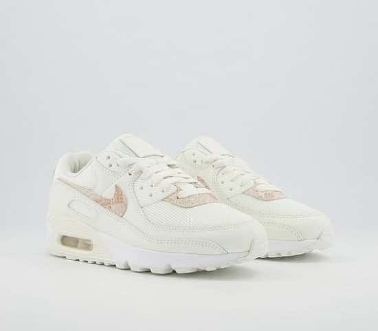 NEW IN Air Max 90 Trainers Sail Exotic 125.00 OFFICE Promotion