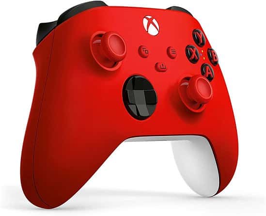 OFFICIAL XBOX SERIES X & S WIRELESS CONTROLLER – PULSE RED: £54.99!