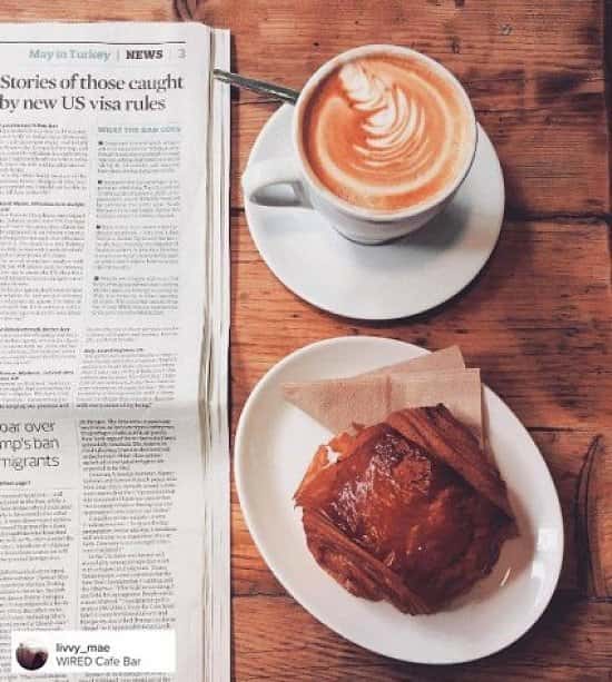 Great coffee, fresh pastries and interesting reads! Visit us for a relaxing morning.