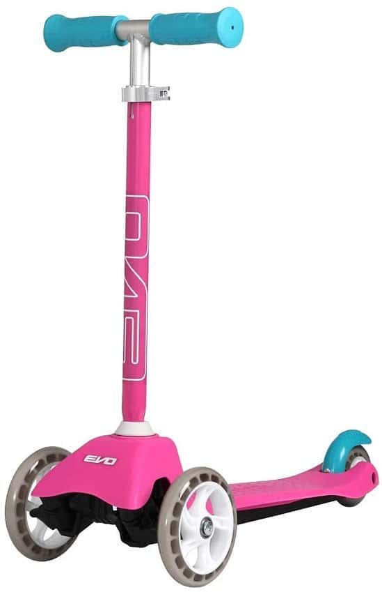 SALE - Evo 3 Wheeled Mini Cruiser Scooter - Pink!
