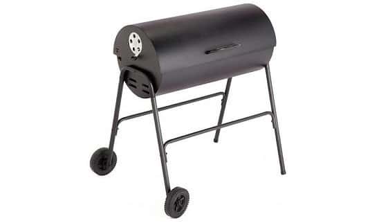 Argos Home Charcoal Oil Drum BBQ Cover & Utensils: £50.00!