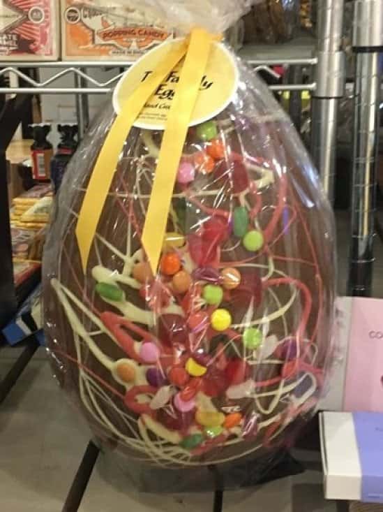 £1 a go, Win a family sized Easter egg. All proceeds go to the Lincs and Notts air ambulance.