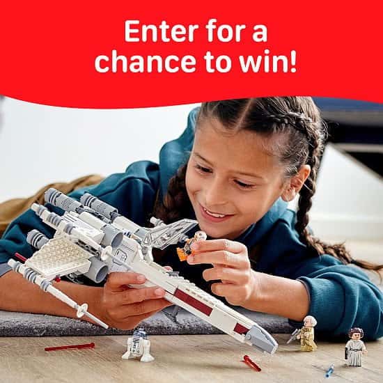 WIN this Lego Star Wars Luke Skywalker's X-Wing Fighter Toy