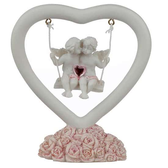 Collectable Peace of Heaven Cherub - Whispers of the Heart Free Postage