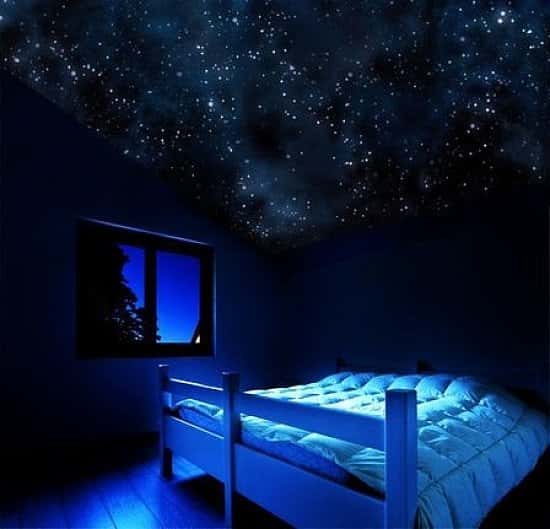 Sleep under the stars.