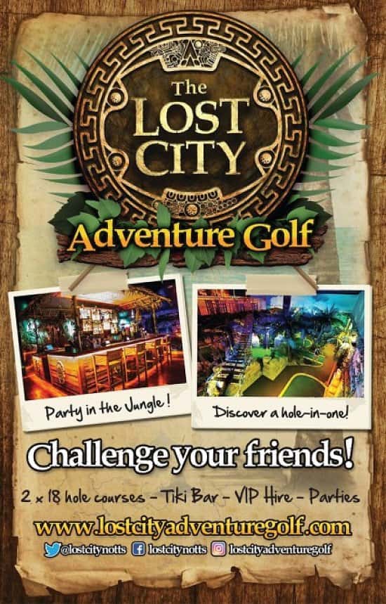 The Lost City is open daily from 10.30am with Early Bird rates available before 12 noon!