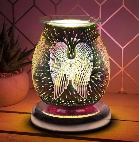 Guardian Angel Wings Touch Sensitive Aroma Lamp