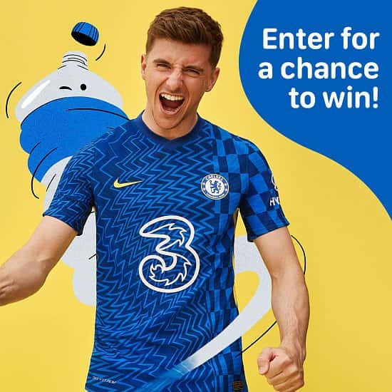WIN the Chelsea FC Home Shirt 2021-22