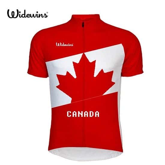 Canada Flag 🇨🇦 Cycling Jersey