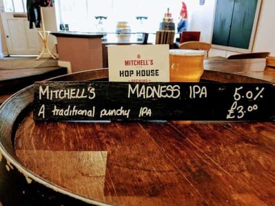 COME ON DOWN!   £3.00 a pint....All day!   We have this cracking Mitchell's Madness IPA 5.0%. 