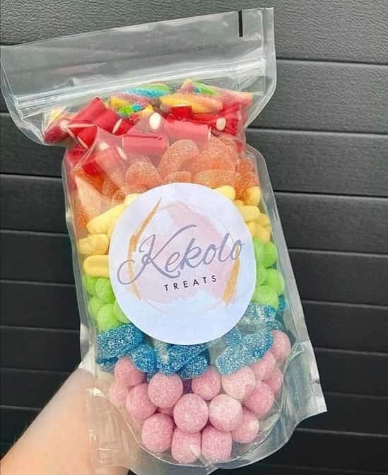 Rainbow pick and mix sweets!