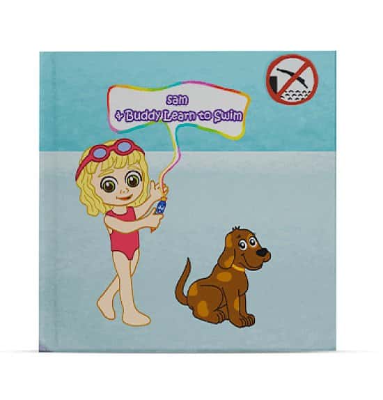 Buddy Learns To Swim - Personalised Childrens Book