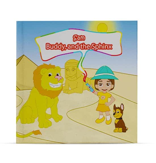 Personalised Childrens Book -  BUDDY AND THE SPHINX