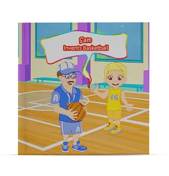 personalised childrens book - Invents Basketball