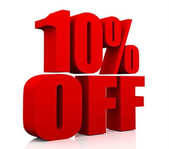 10% Off Everything on Orders over £25