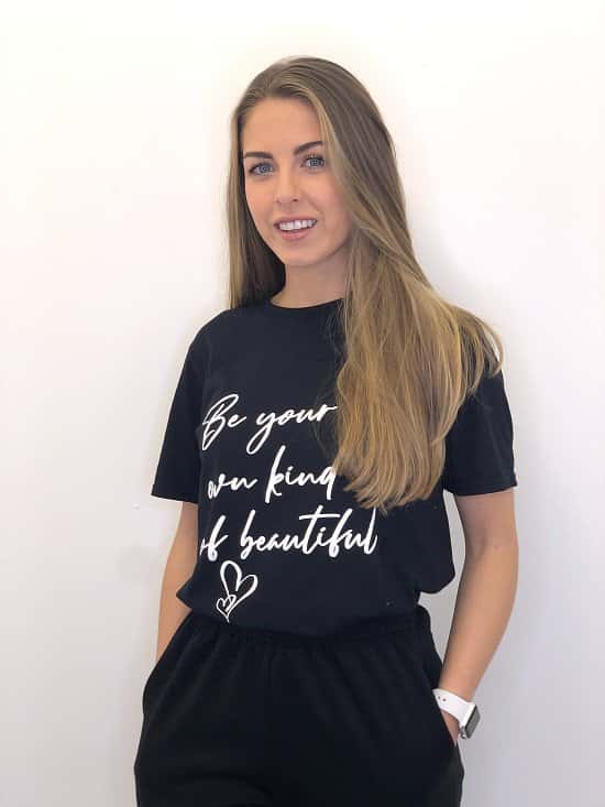 £5 100% Cotton "Be Your Own Kind of Beautiful" T-Shirt (Black or White)