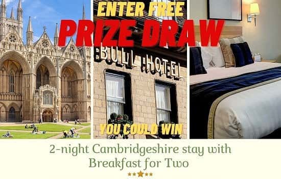 Win  2 Day Stay in 5 Star Cambridgeshir Hotel