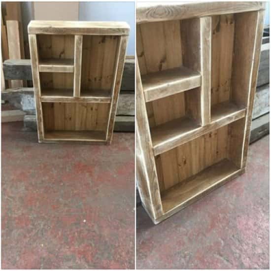 Nice little wall unit for a customers kitchen. Just needs a final wax to finish.