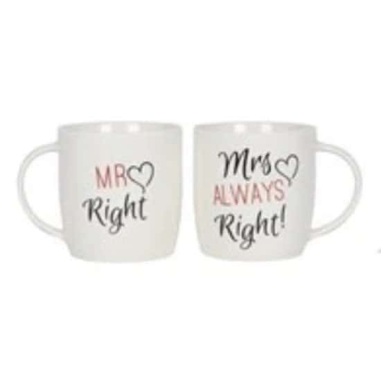 Mr & Mrs mugs