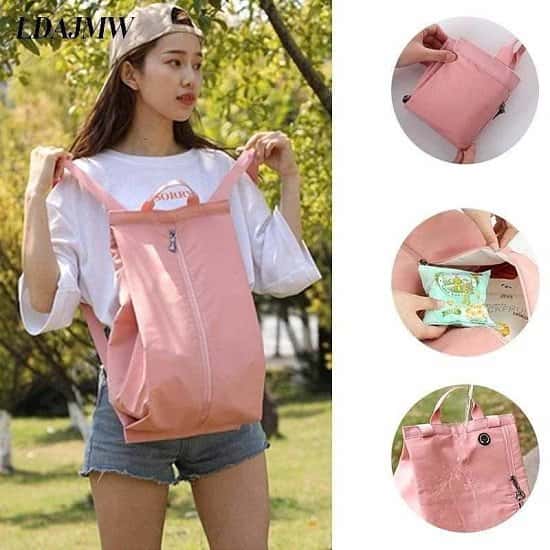 Fashion Men and Women Travel Backpack Dry and Wet Separation Folding