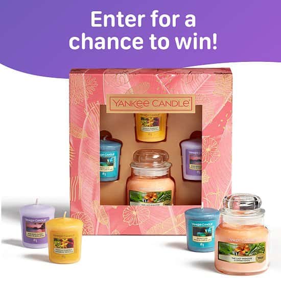 WIN this Yankee Candle Last Paradise Gift Set