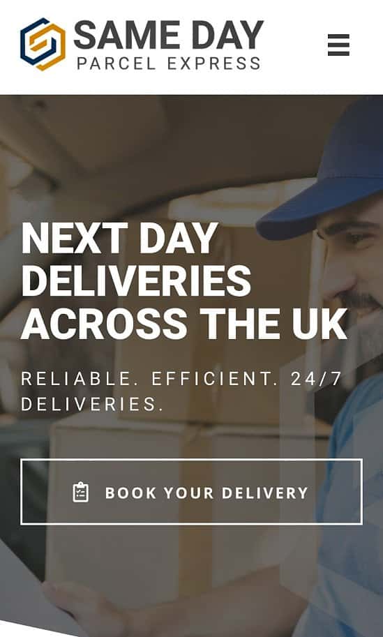 SAME DAY Courier Services Edinburgh and Nationwide
