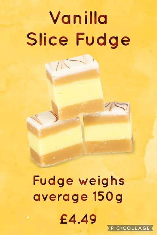 Vanilla Slice Fudge