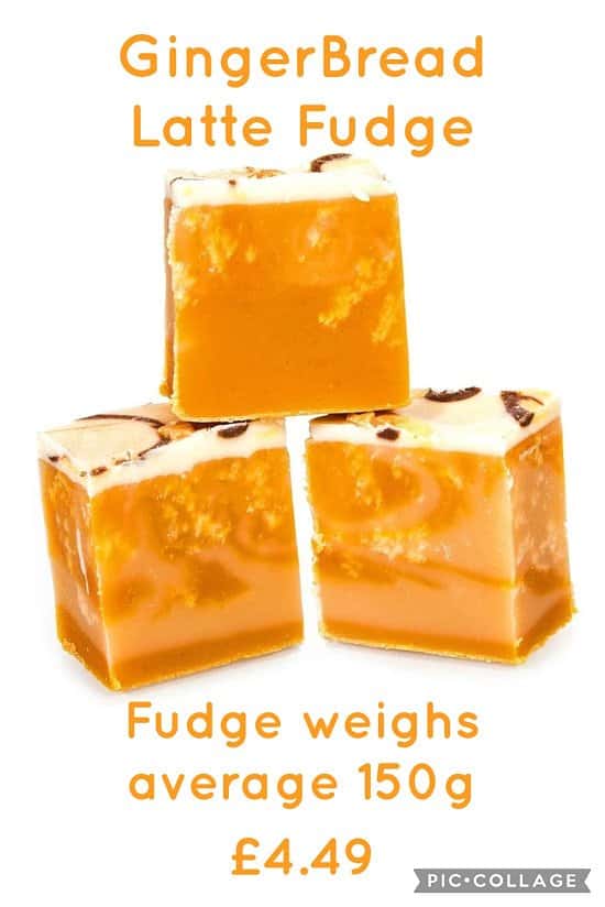 GingerBread Latte Fudge