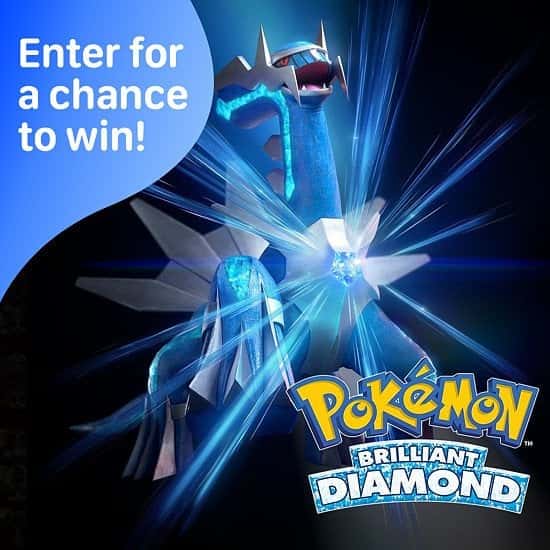 WIN a copy of Pokémon Brilliant Diamond