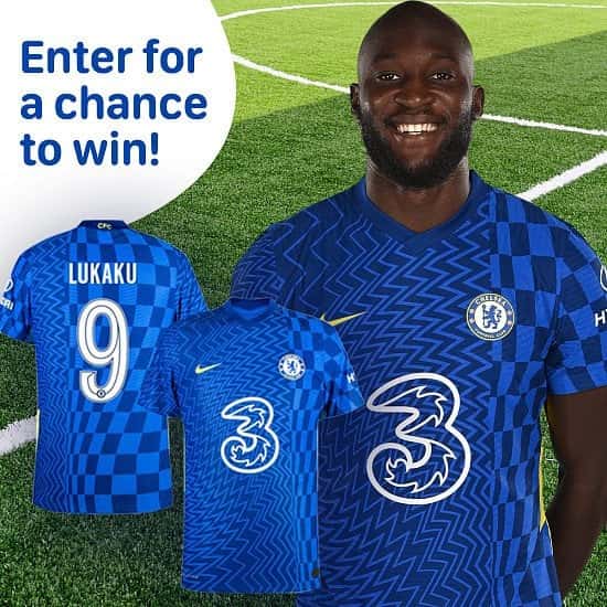WIN a Lukaku Chelsea FC Home Shirt