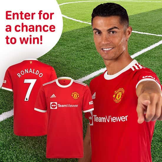 WIN a Ronaldo Manchester United FC Shirt