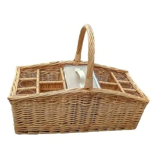 New - Drinks Baskets Carrier with Cool Bag £53.00
