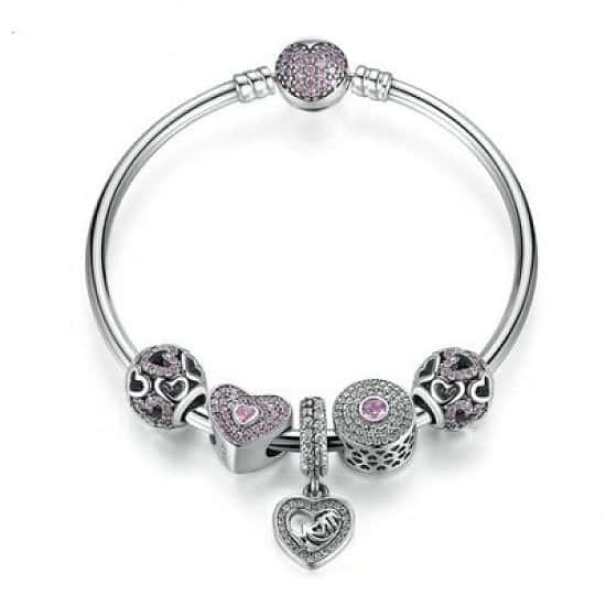Sterling Silver Mother Moments Charm Bangle £55.00 was £125.00