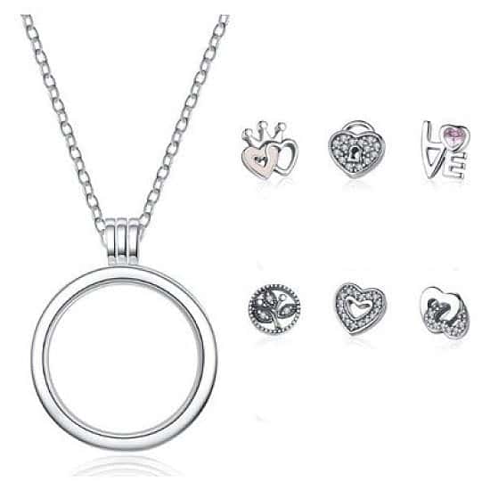 Floating Locket Necklace - £37.85 was £75.00