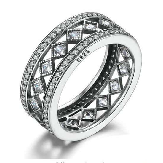 Silver Vintage Fascination Ring -  £21.75 was £59.00