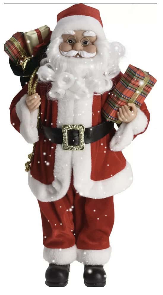 37cm Father Christmas figure