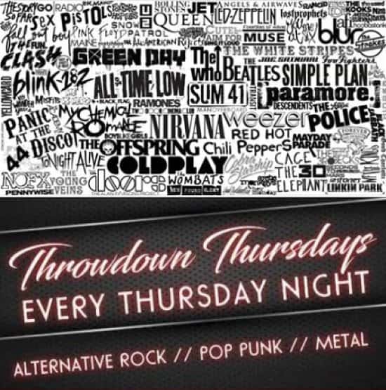 It's Thursday and that means it's the return of Throwdown Thursdays ! Drinks offers From £1