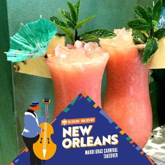 Mardi Gras kicks off tonight! - So get a taste of New Orleans with our signature cocktail £7.95