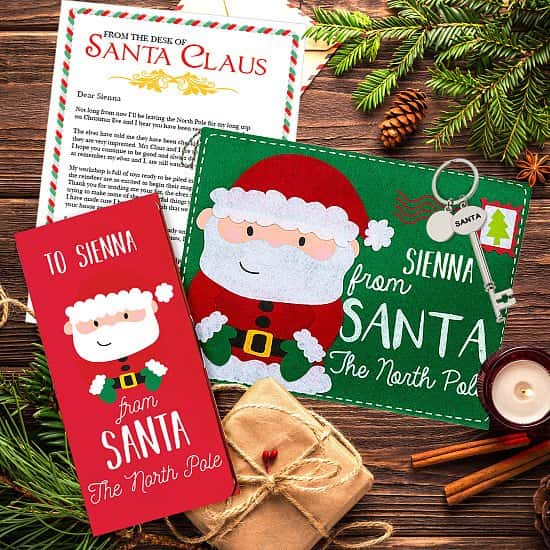 WIN this Personalised Letter from Santa Kit