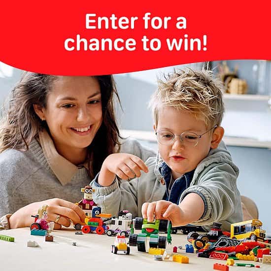 WIN a LEGO Classic Bricks and Wheels Starter Building Set