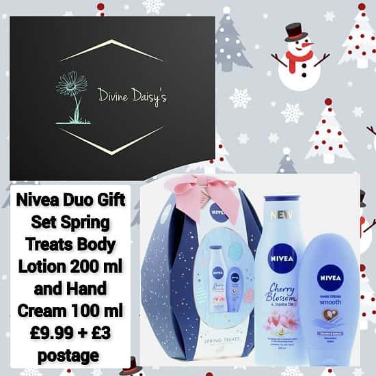Nivea Duo Gift Set Spring Treats Body Lotion 200 ml and Hand Cream 100 ml 💥 £9.99 🚛+ £3 postage 💥